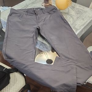 Prana Men's Gray Chinos Casual Lightweight Everyday Pants 36 X 32